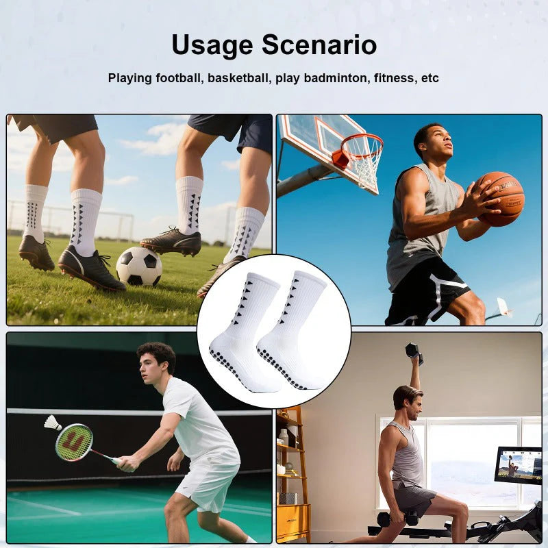 Pro Anti-Slip Soccer Socks