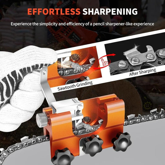 Precision Chainsaw Sharpening Jig