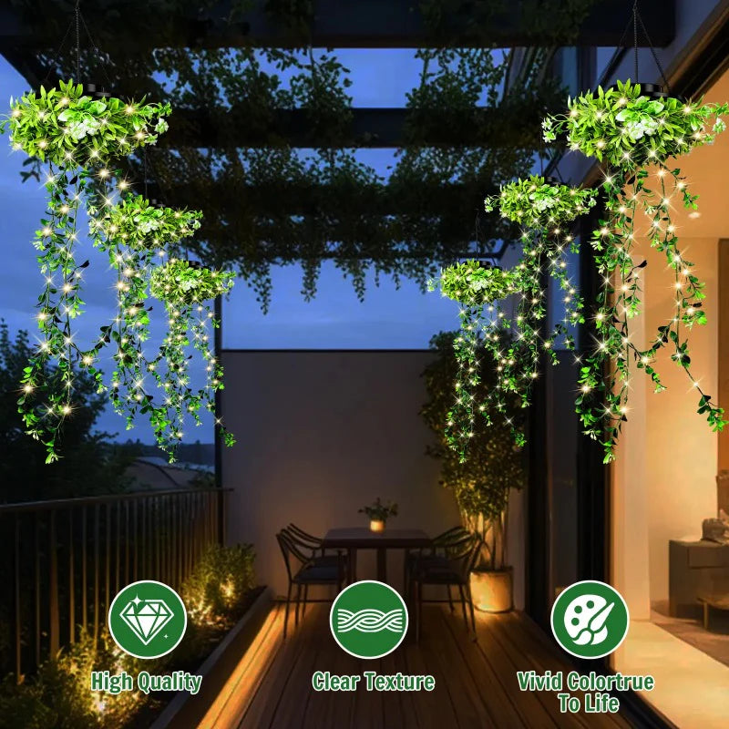 Realistic Faux Ivy Glow