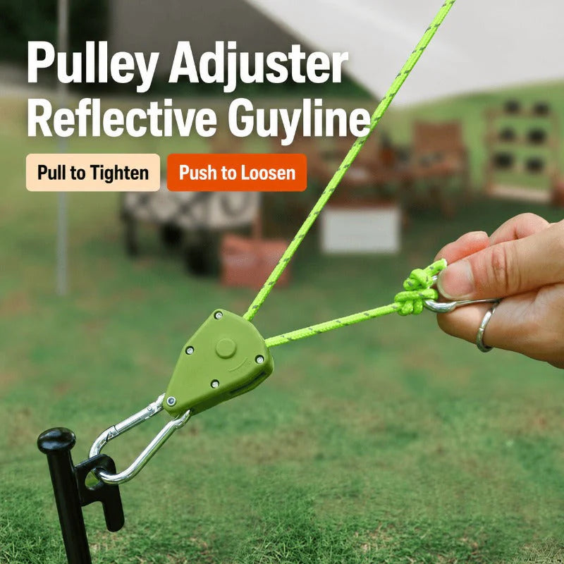 Quick Reflective Camping Rope