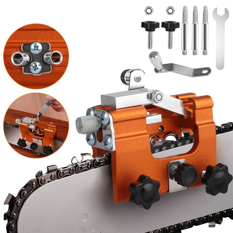 Precision Chainsaw Sharpening Jig