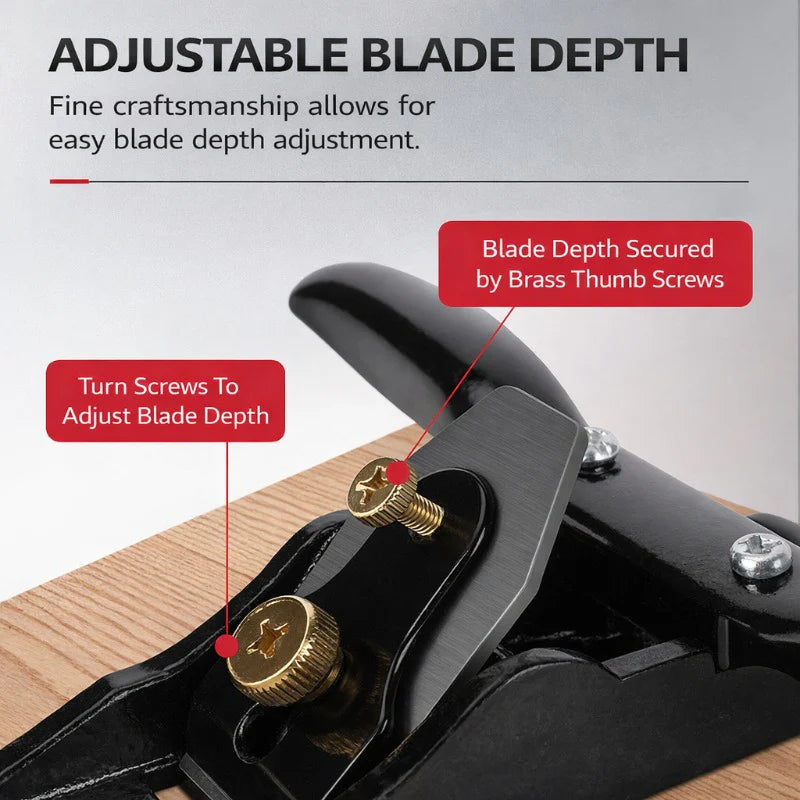 Premium Ebony Wood Planer