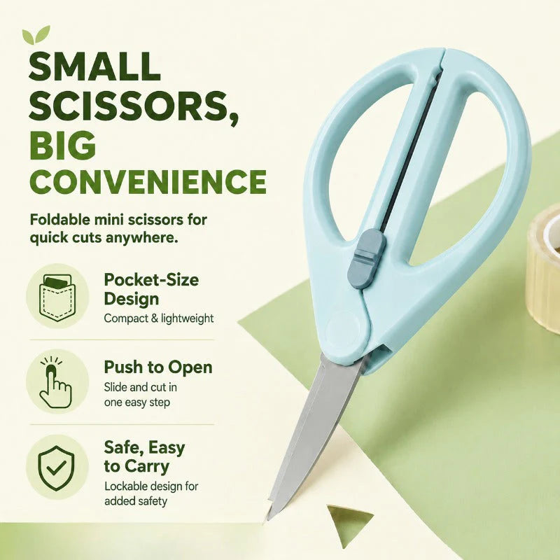 Retractable Sliding Safety Scissors