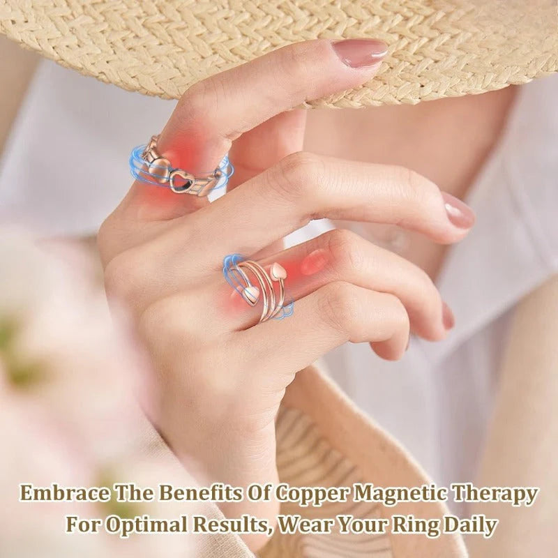 Pure Copper Magnetic Wellness Ring